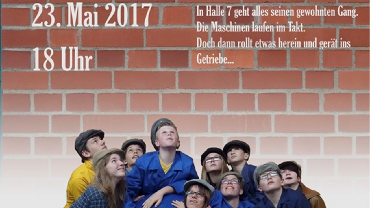 Plakat zur Aufführung der Zirkus-AG