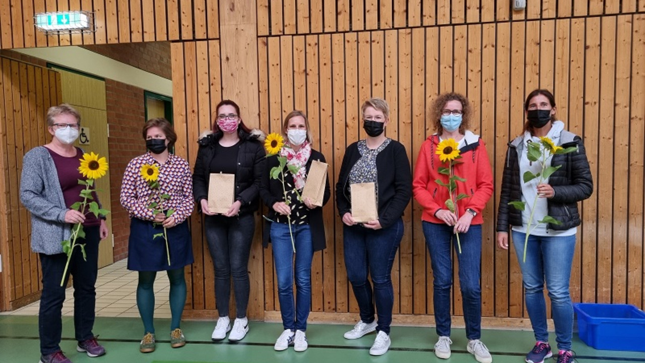 Begrüßung der neuen Kolleg/innen
