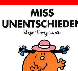 Theaterplakat mit gemalter Figur mit Hut und Zöpfen