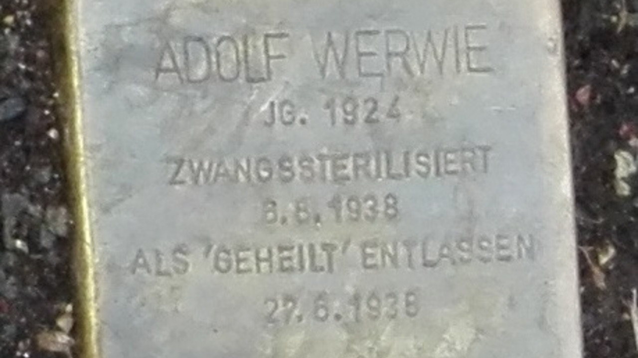 Stolperstein Werwie A.