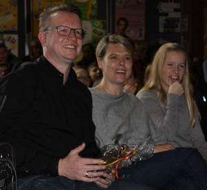 Frau und Herr Eicker mit Tochter