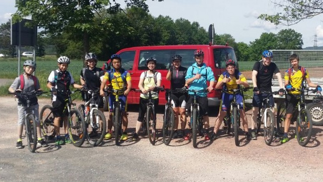 Gruppenbild vor dem Start