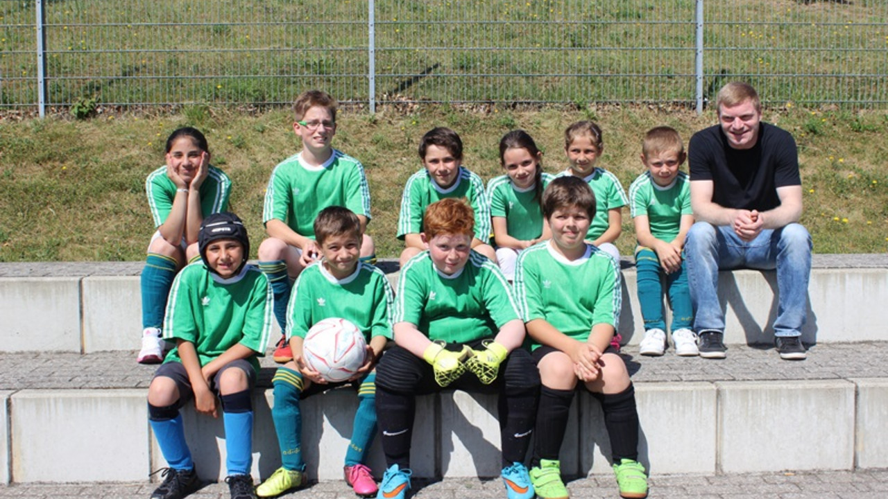 Das U-12-Team der WHC-Schule