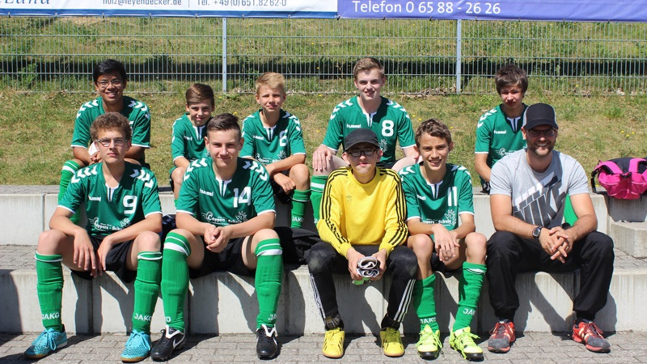 Das U-16-Team der WHC-Schule