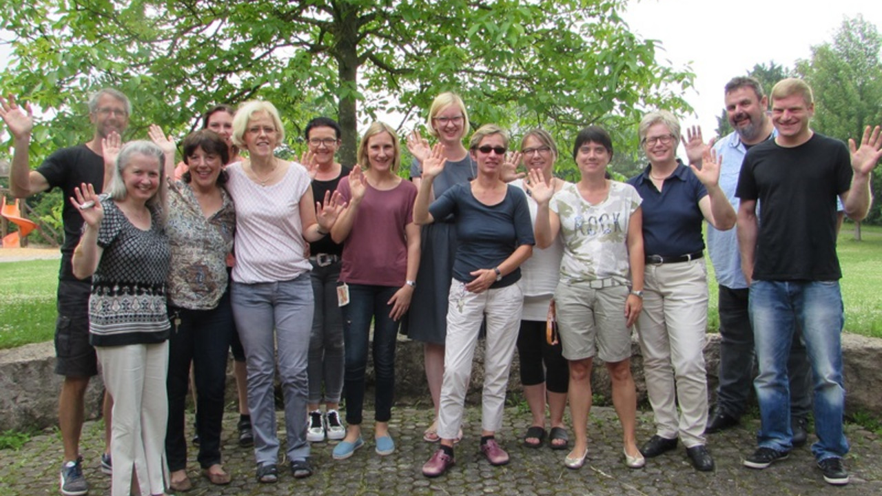 Das gesamte Internatsteam 