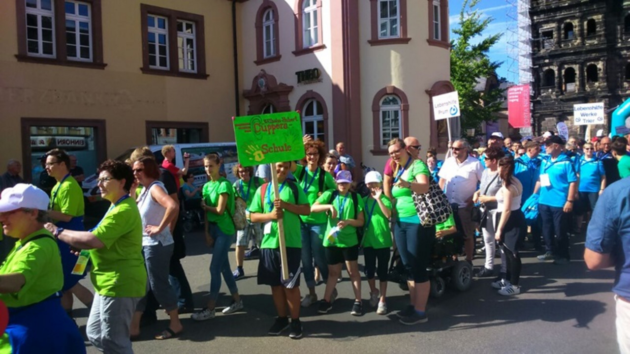 Gesamte Gruppe in Trier