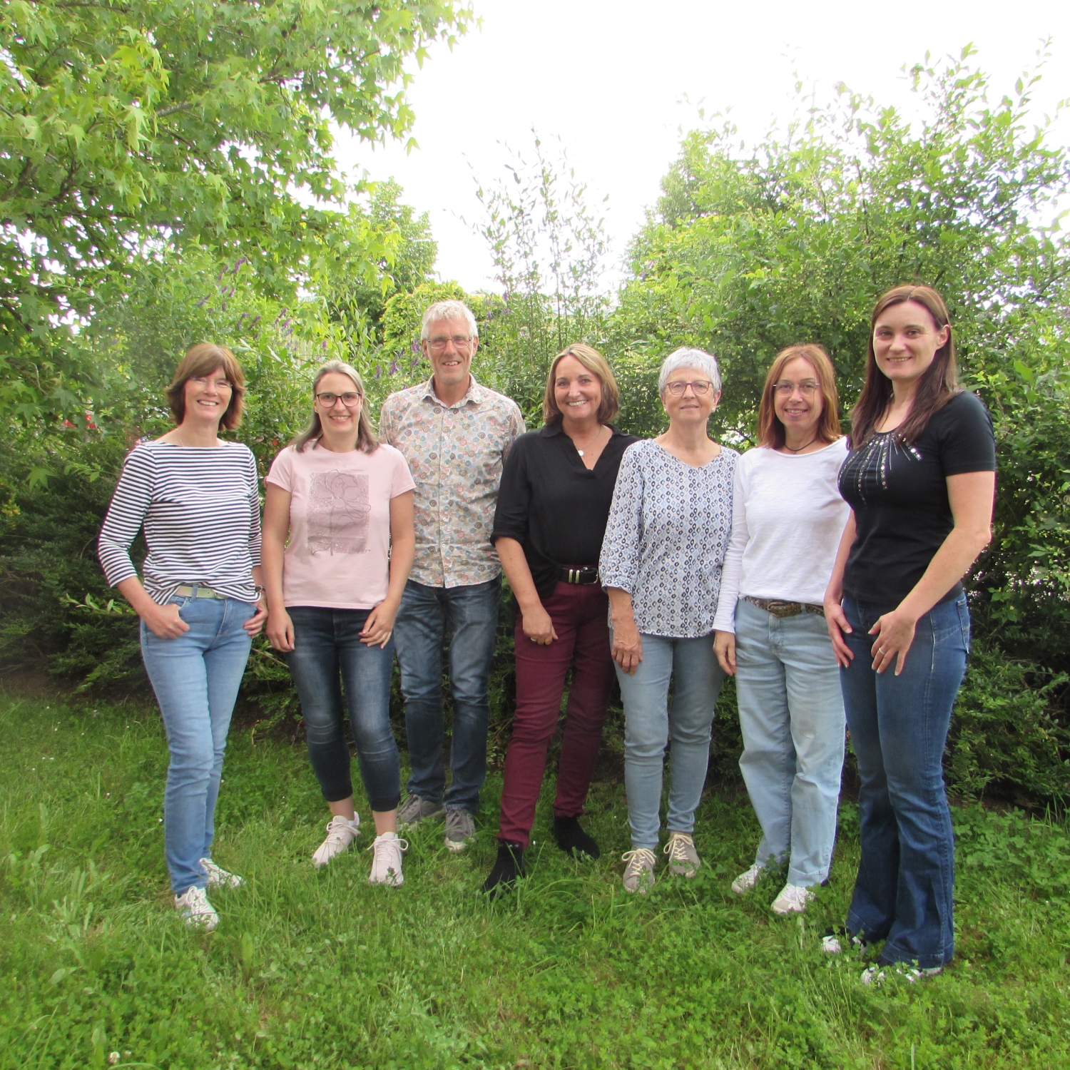 Gruppenfoto des Verwaltungsteams